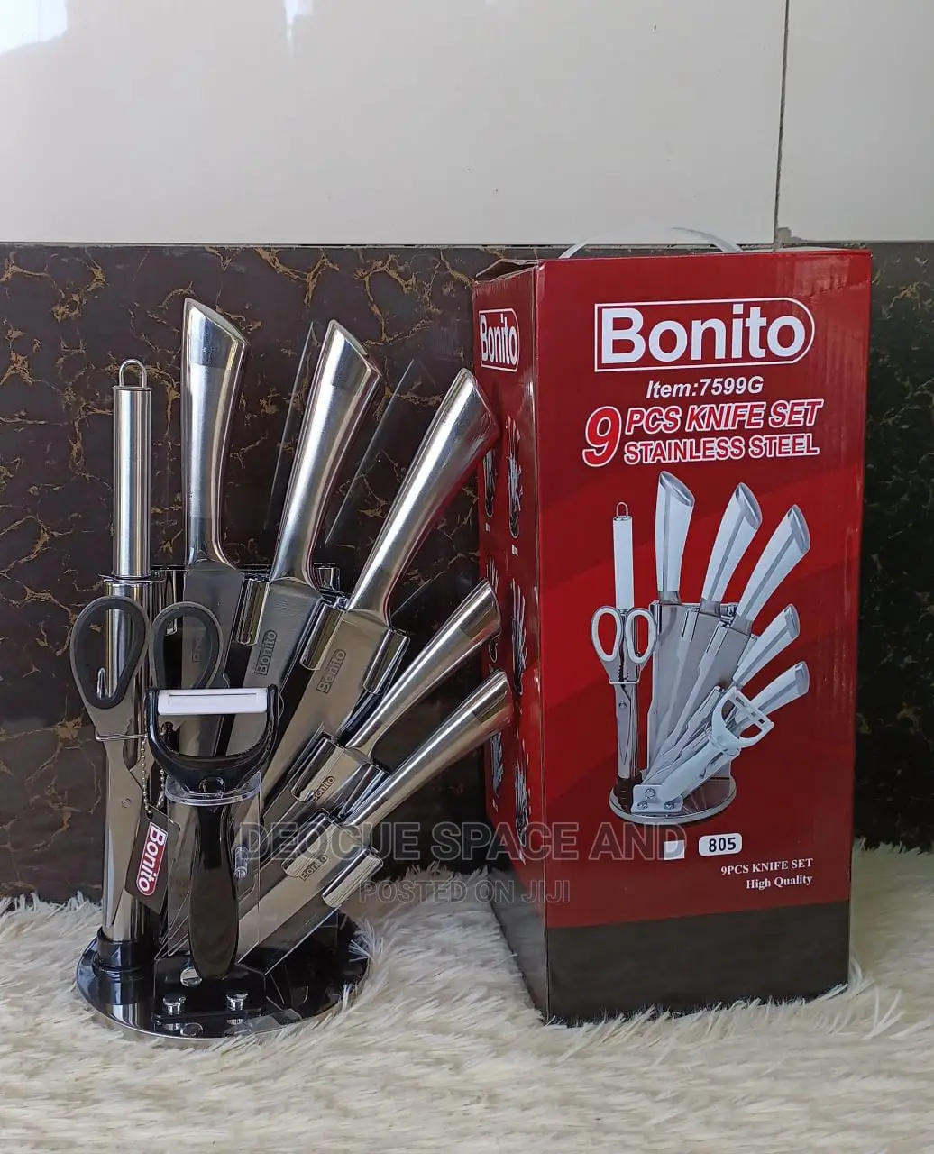 Bonito Stainless Steel 9 Piece Knife Set in Nairobi Central