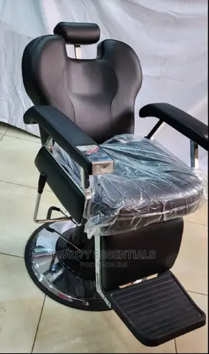 Kinyozi Chair With Metal Armrest Support