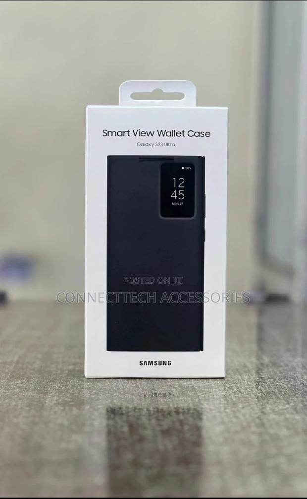 Samsung S23 Ultra Smart S-View Wallet Case - main view