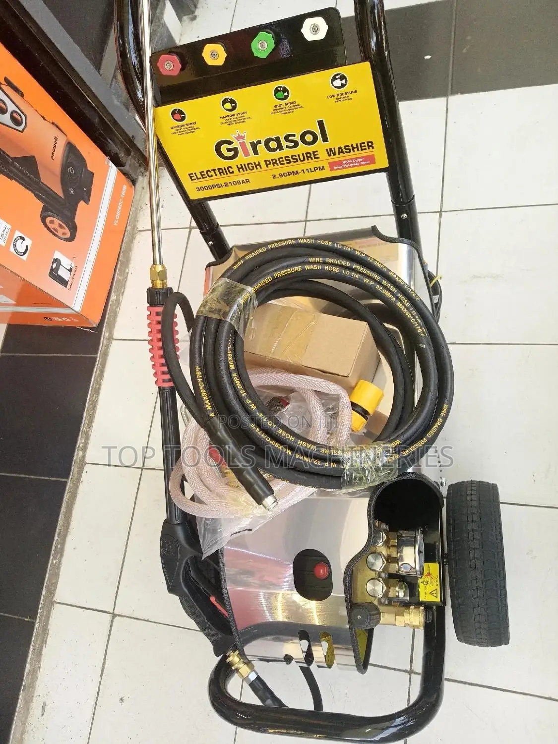 Girasol Electric High Pressure Washer 3800psi