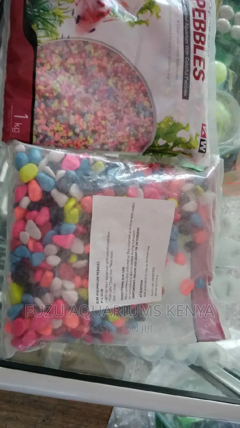 Colorful Aquarium Pebbles