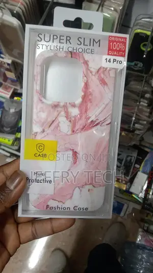 Pastel Marble iPhone 14 Pro Case