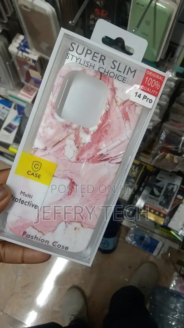 Pastel Marble iPhone 14 Pro Case