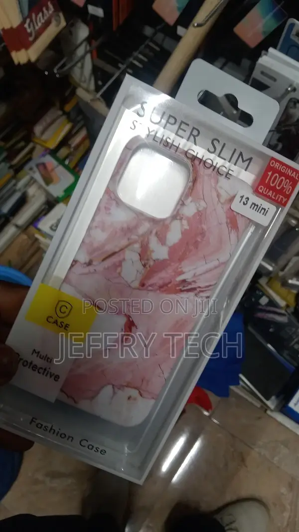 Golden Coral - Pink iPhone 13 Mini Case