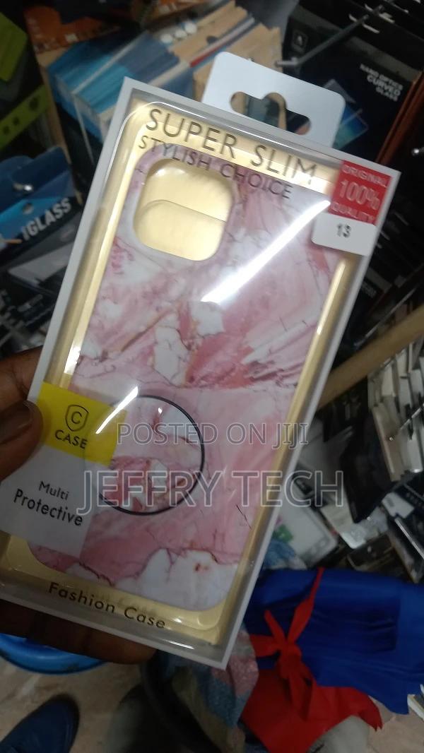 Vanilla Sand - Marble iPhone 13 Case - thumbnail 3