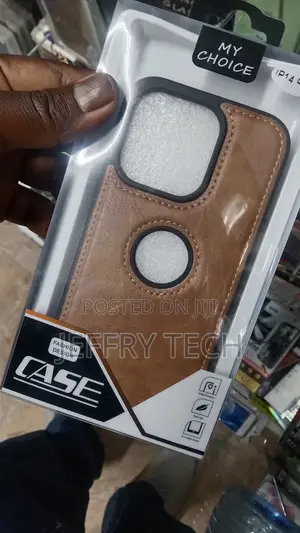 Shockproof Slim Leather Case for iPhone 14 Pro Cover