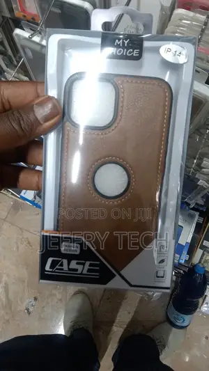 Shockproof Protective Leather Case for iPhone 14