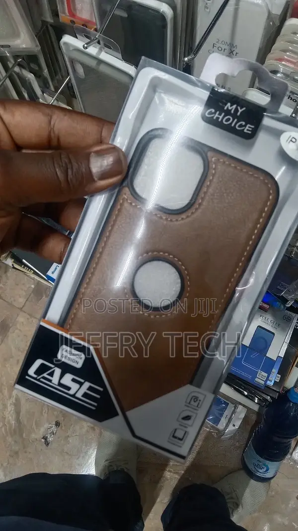 Shockproof Protective Leather Case for iPhone 14
