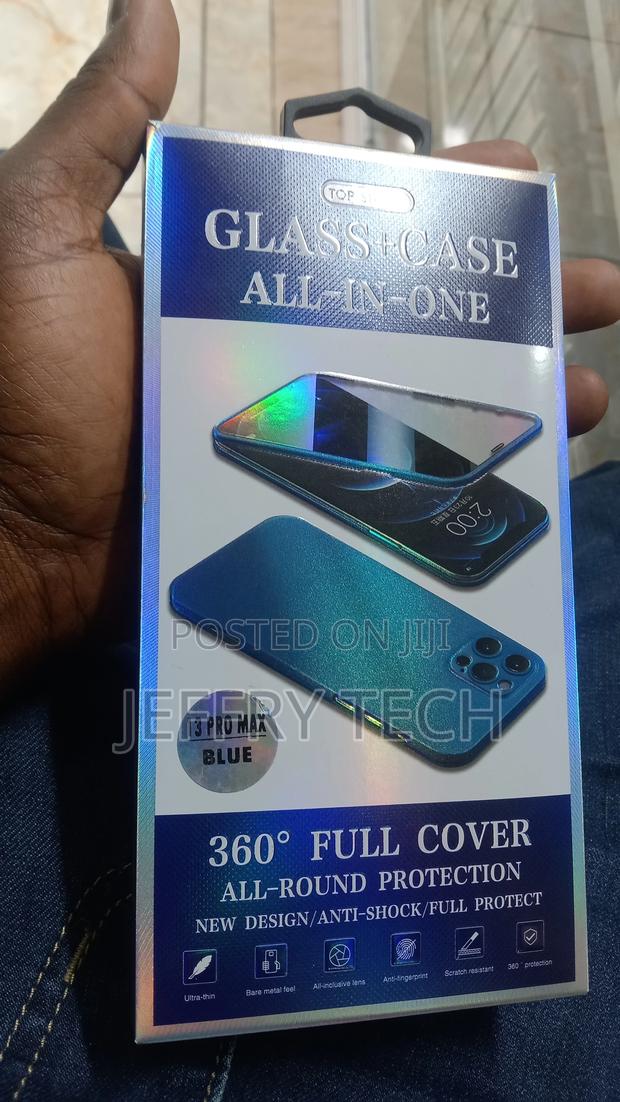 iPhone 13 PRO Max 360 Degree Full Glue Glass+Case - thumbnail 3