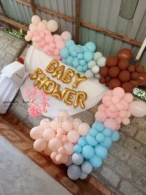 Simple Balloon Garland Decor for Birthdays, Graduations Etc.