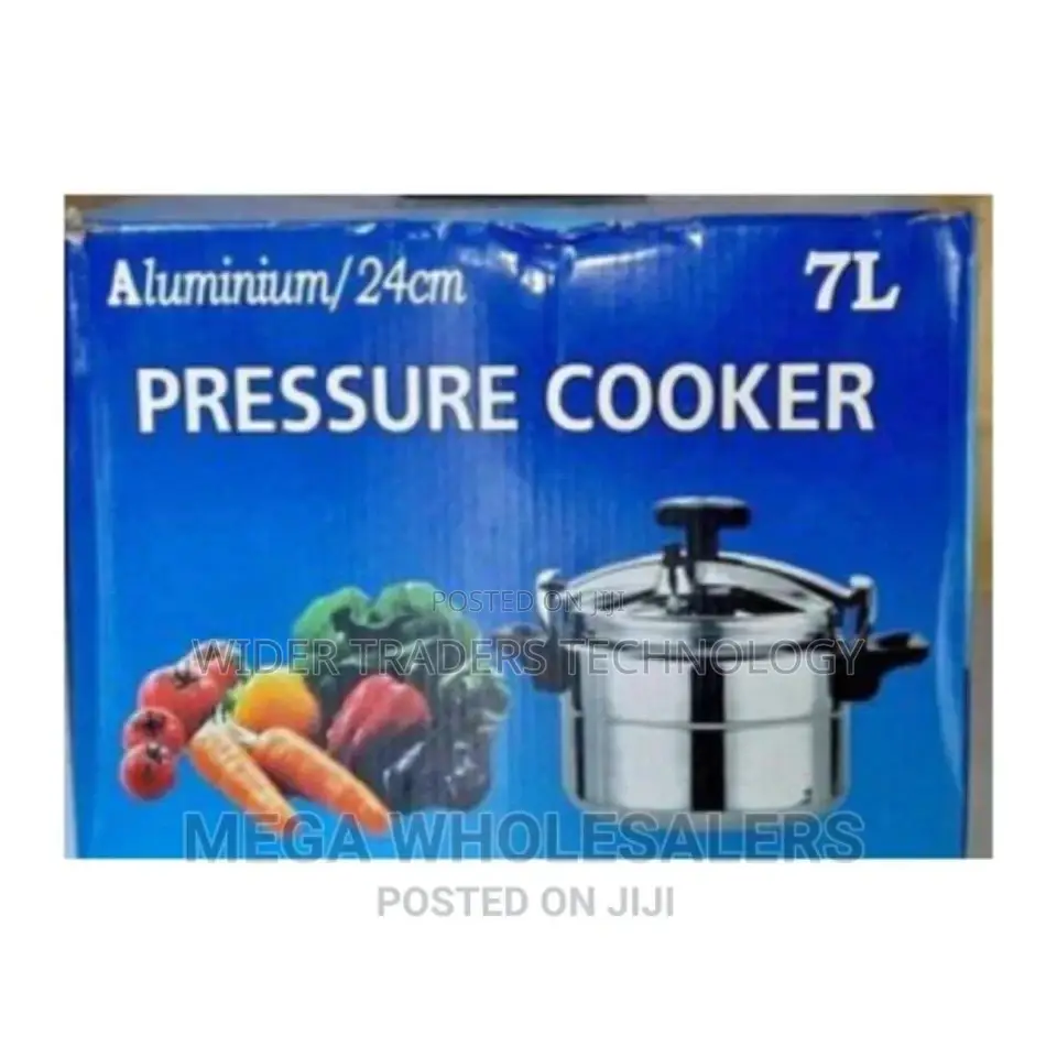 2 Handle Pressure Cooker 7 Ltrs Blue Carton