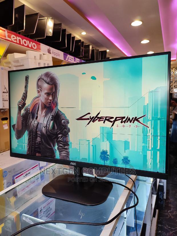 AOC 24b2hm 24"Frameless Fhd(1920 X 1080) Ips Slim Monitor