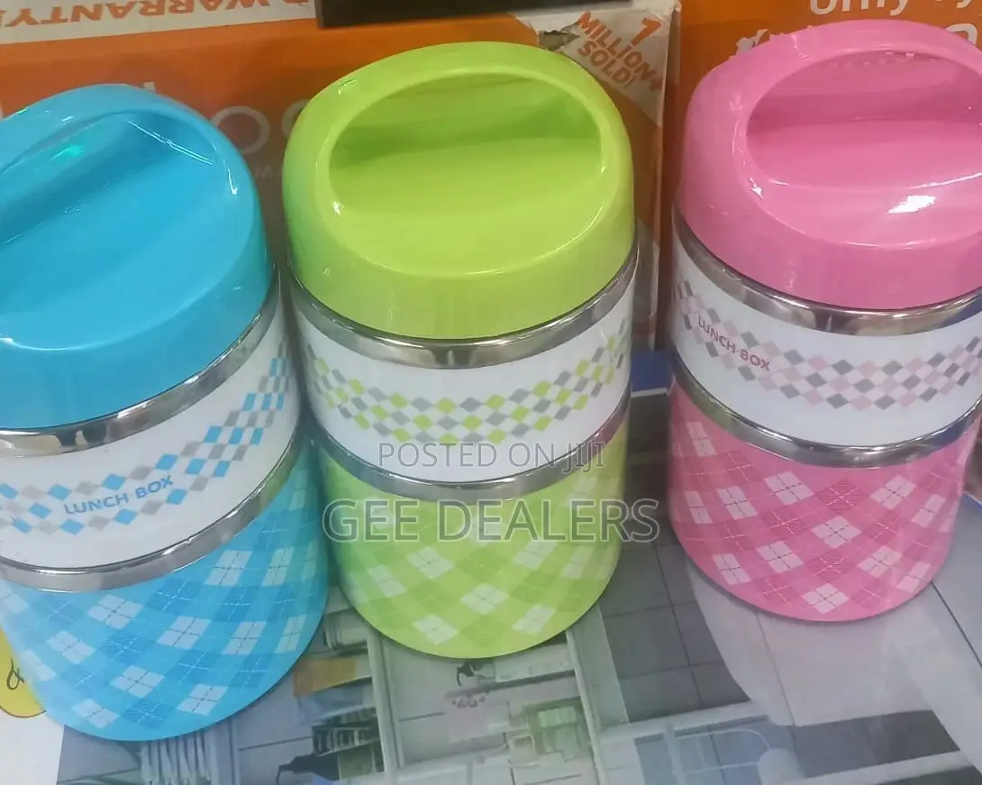 Double Layer Hotpot Food Flask