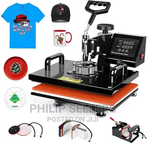 Brand New Model Combo Heatpress Branding Machine.
