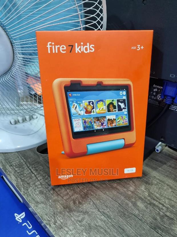 New Amazon Fire 7 Kids Edition 2022 16 GB Red - main view