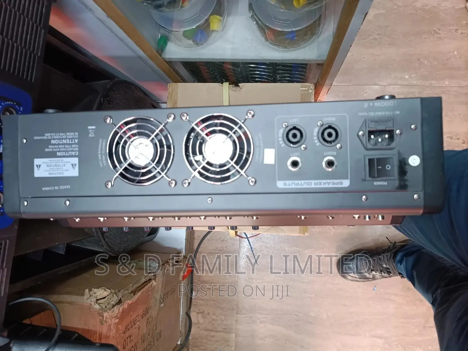 Lexsen 8 Channels Powered Mixer