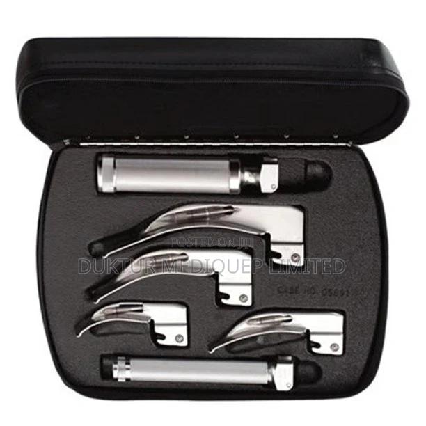 Standard (Lamp) Laryngoscope Set 4 Blades