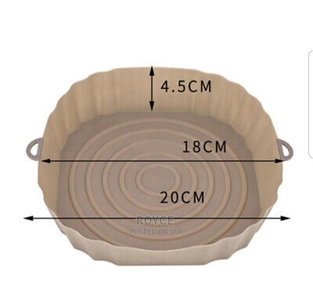 Reusable Silicon Air Fryer Mat - thumbnail 4