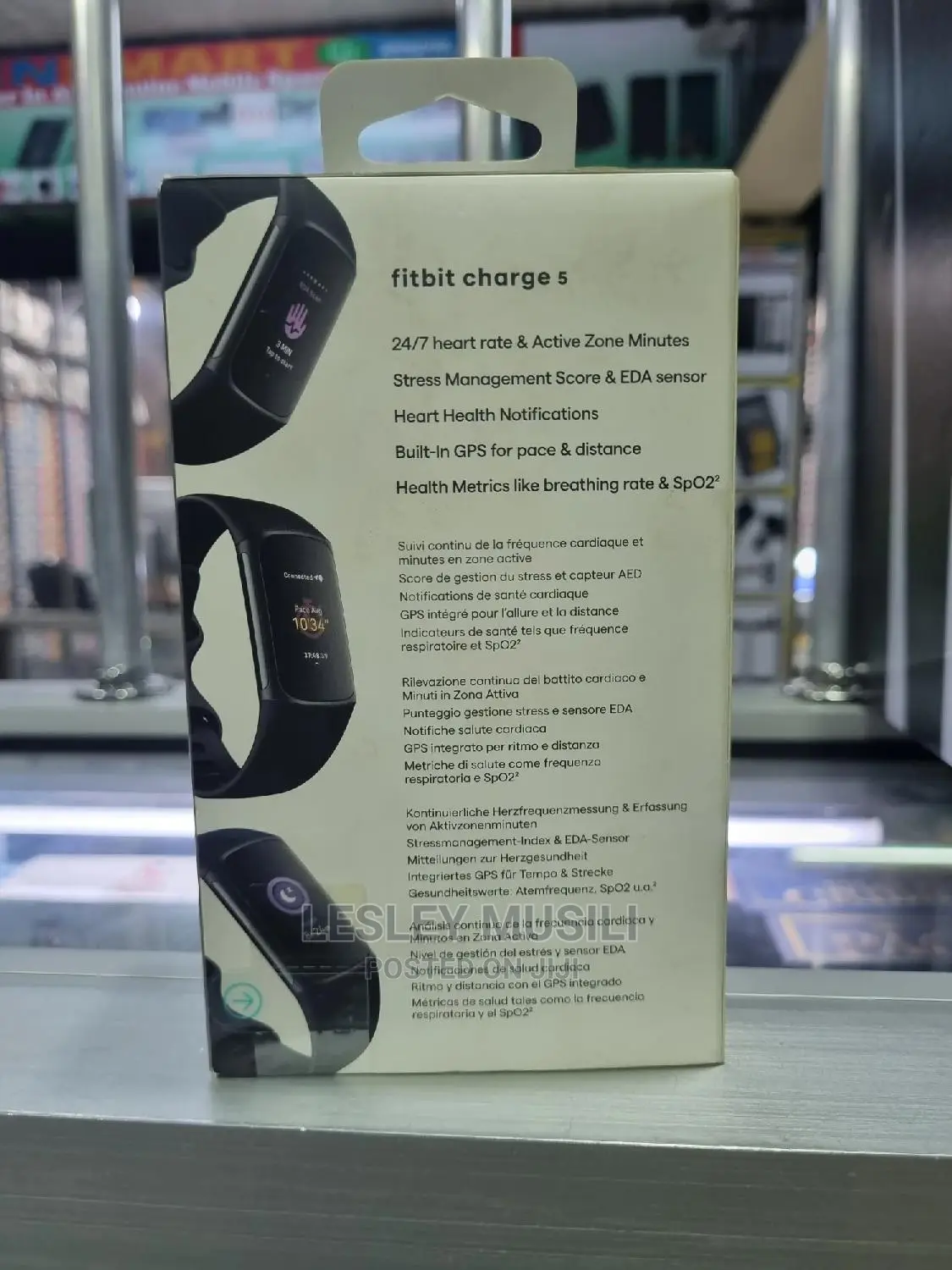 Fitbit Charge 5 Smart Watch Black