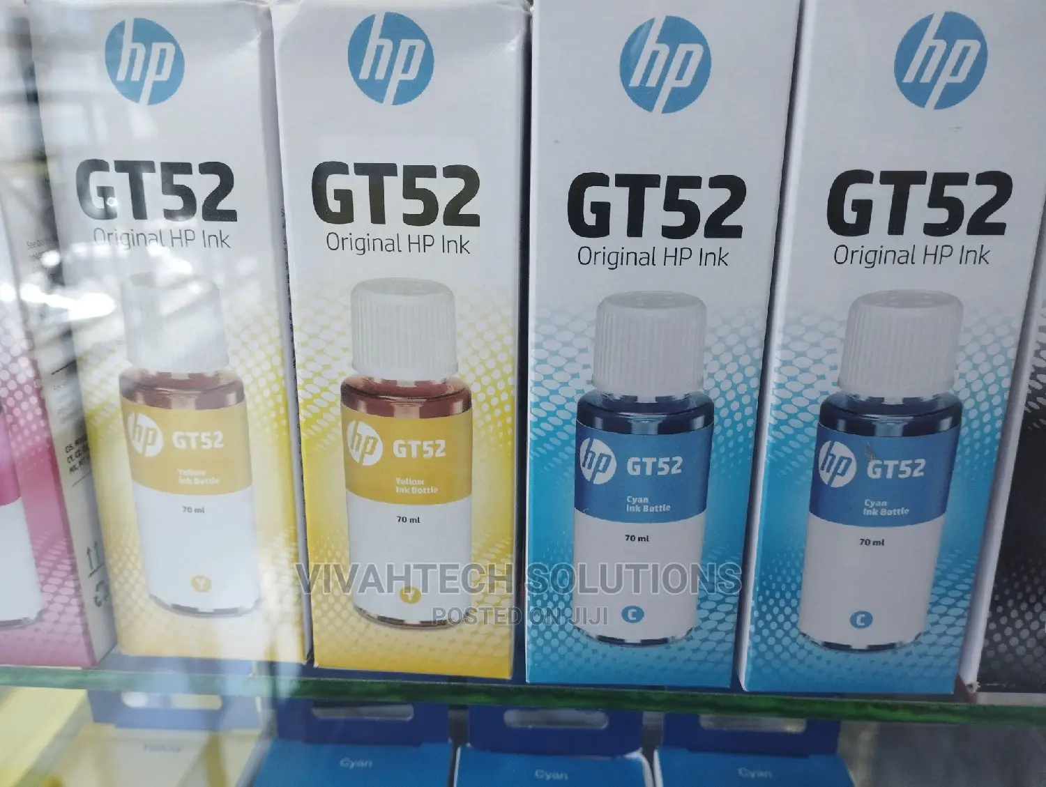 Hp GT52 Ink Cartridges Colour