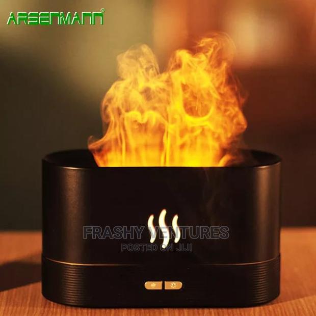 3D Flame Humidifier Diffuser Different Colours. - main view