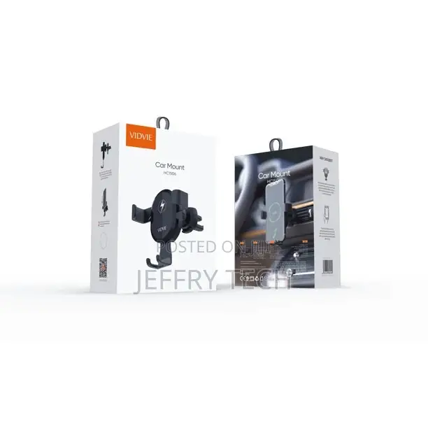 VIDVIE Wireless Car Charger,HC1506 Auto-Clamping Car Mount 1