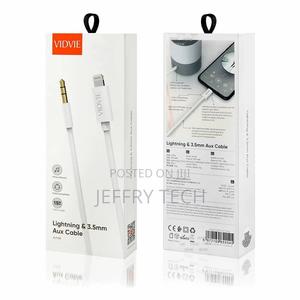 Cable Vidvie Al1108 Aux/Lightning 1.5M White - thumbnail 2