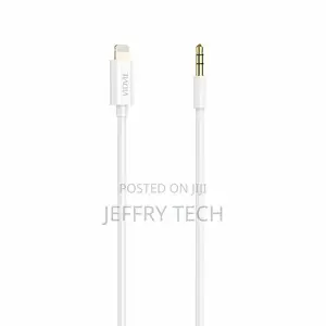 Cable Vidvie Al1108 Aux/Lightning 1.5M White