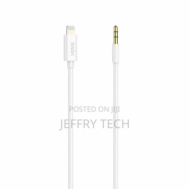 Cable Vidvie Al1108 Aux/Lightning 1.5M White - thumbnail 5