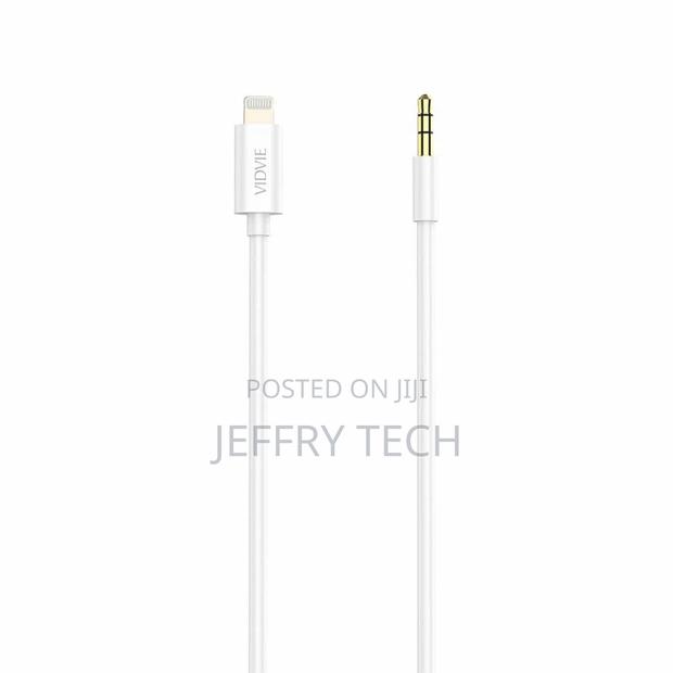 Cable Vidvie Al1108 Aux/Lightning 1.5M White - thumbnail 7