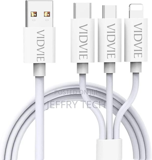 Vidvie Cb413 3 in 1 Cable for Mobile Charging - thumbnail 3