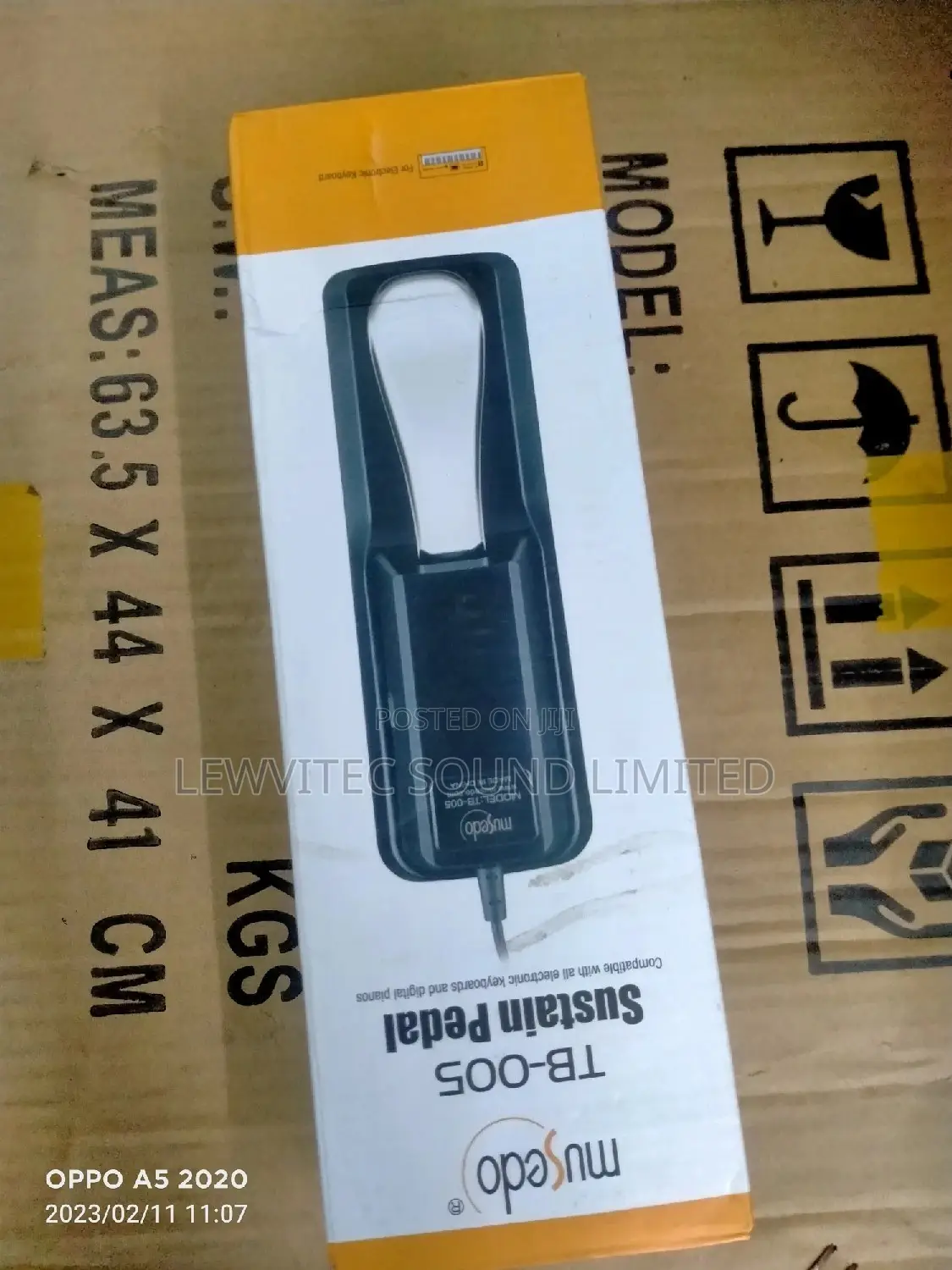 Musedo TB 005 Sustain Pedal