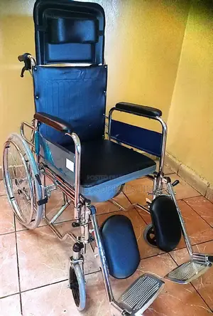Recling* Wheelchair *With Commode
