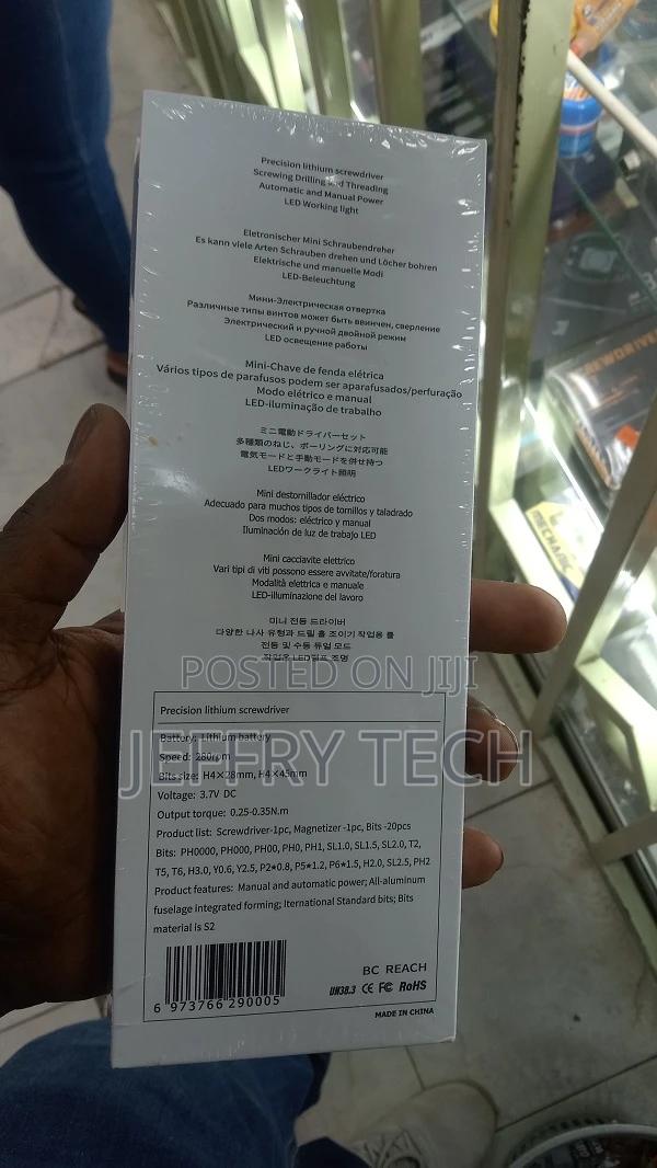 Electric Motion-Control Rechargeable Screwdriver Kit, Repai - thumbnail 2