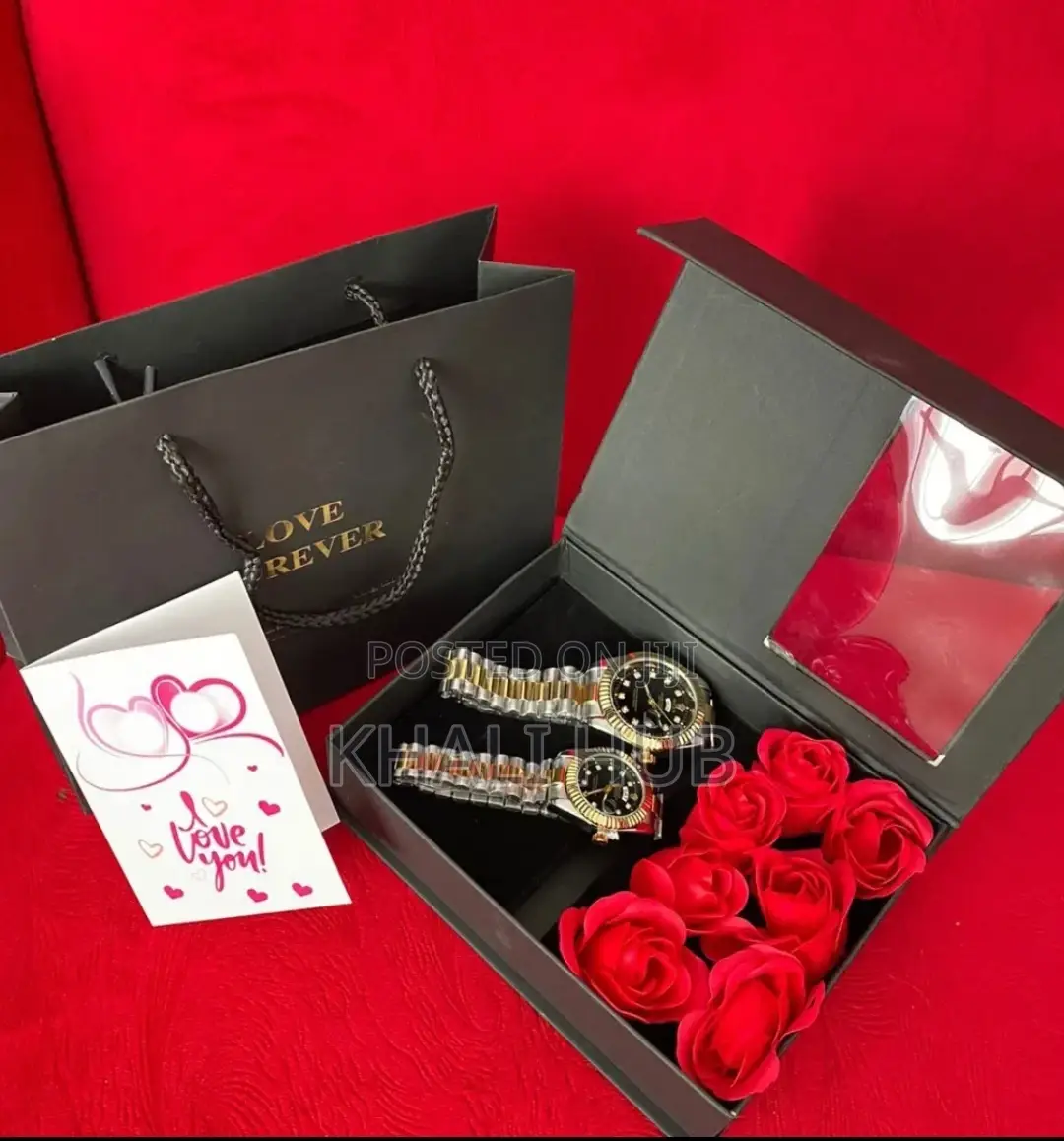 Rolex Couple Set X Flower Box Xcard