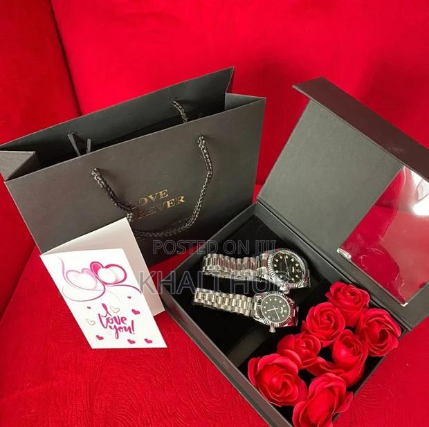 Rolex! Rolex Couple Set X Flower Box Xcard