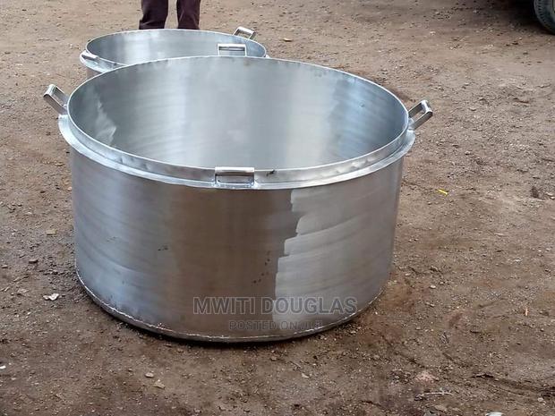 Stainless Boiler Sufuria