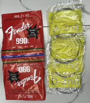 Fender Nickel-plated Bass Guitar Strings 4pcs