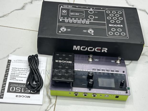 MOOER GE150 Electric Guitar Amp Modelling Multi Effect Pedal - main view
