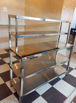 Bar Rack, Kitchen Rack, Worktops With Shelves - thumbnail 2