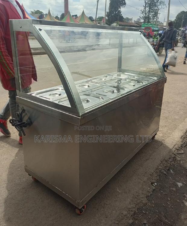 8 Divisions Bain Marie/Food Warmer