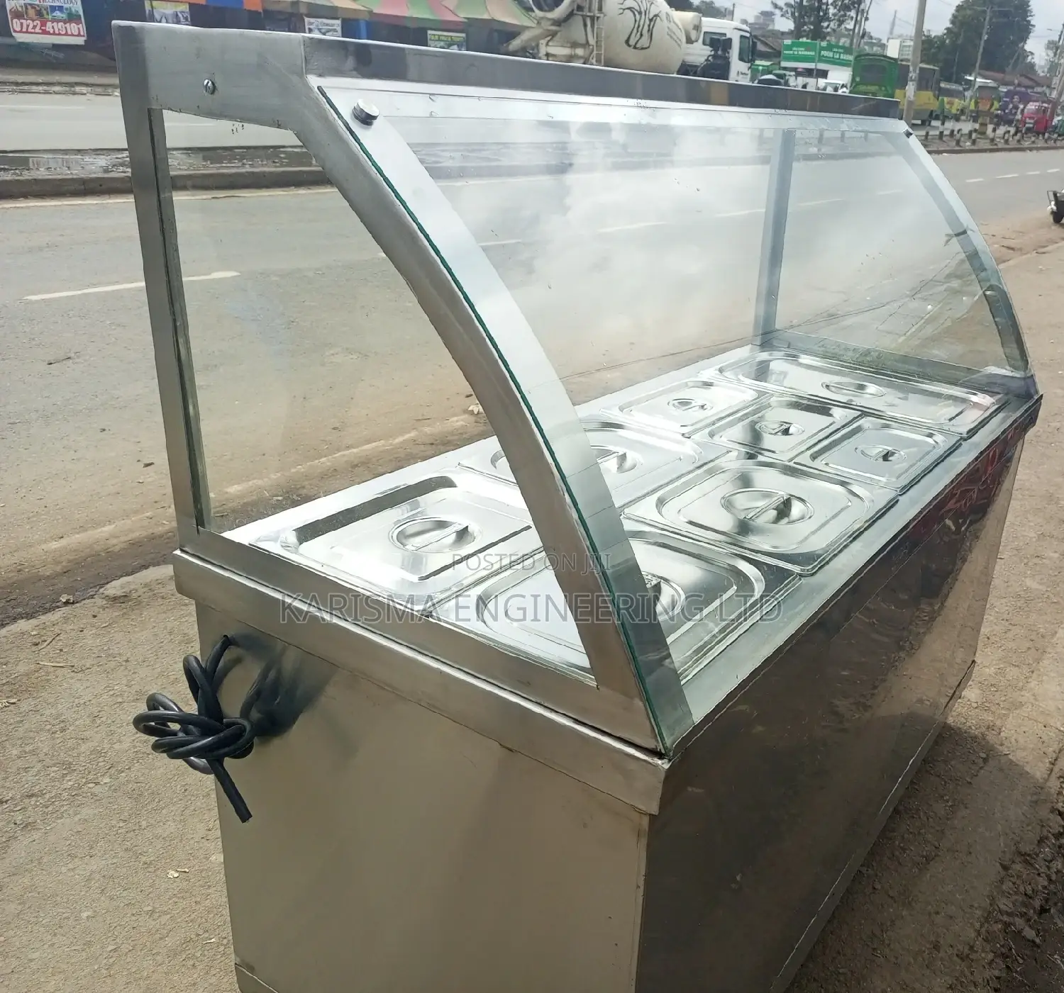 8 Divisions Bain Marie/Food Warmer