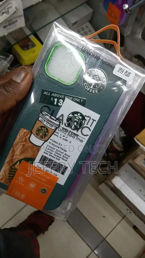 Starbucks iPhone Case - iPhone 14 Plus Tough Phone Cases, Ca