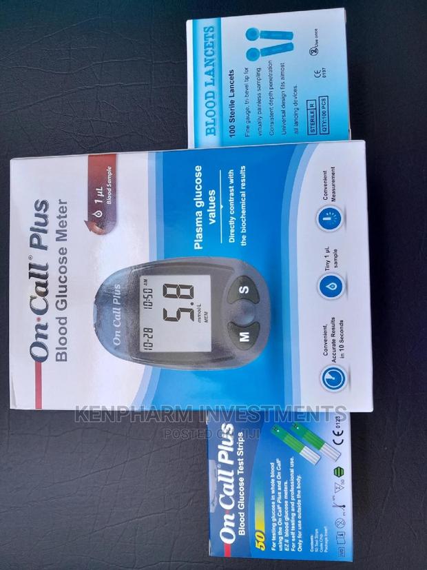 Glucometer / Blood Sugar Test Machine Complete - thumbnail 2