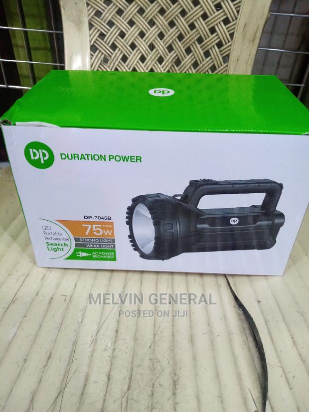 Portable Rechargeable Torch. 75w