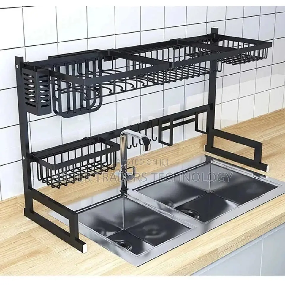 Over the Sink Kitchen Dish Drying Rack