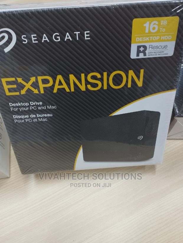 Seagate 16tb External Hard Drive - main view