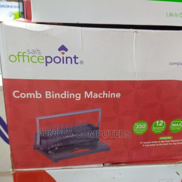 Metallic Binding Machine - main view