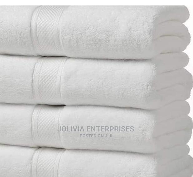Hotel White Cotton Towels