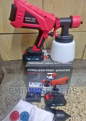 Cordless Spray Gun Paint Small Rechargeable Electric Gun